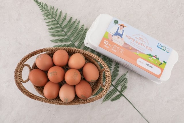 동물복지인증 유정란(첫배달1회1개만 4500원으로 할인)이미지