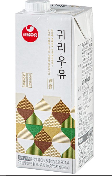 귀리우유 이미지