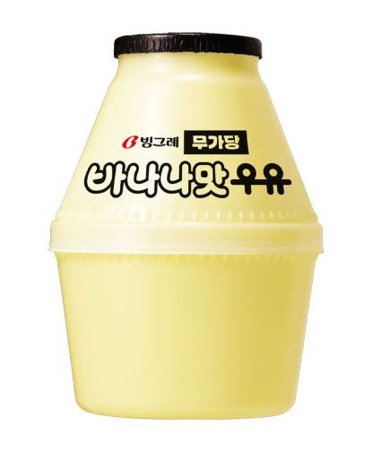 무가당 바나나맛우유이미지