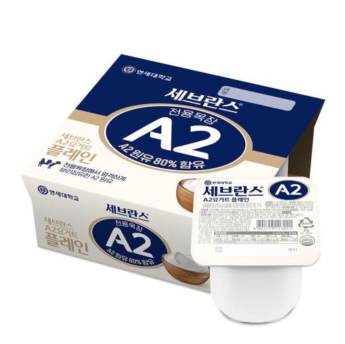 A2단백 떠먹는 요거트 플레인(첫한달할인후 5200원으로 자동복귀) 이미지